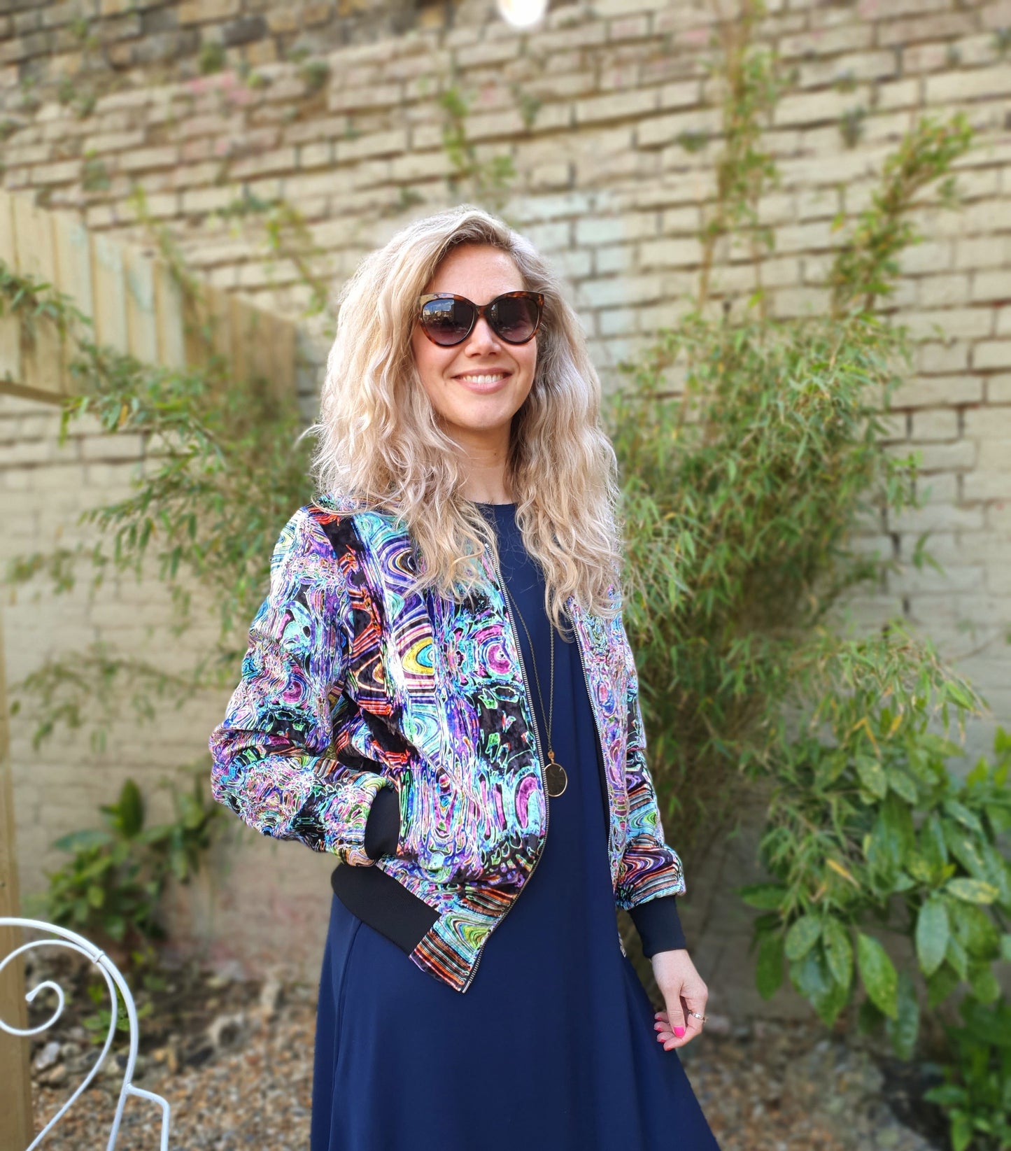 Velvet Bomber Jacket