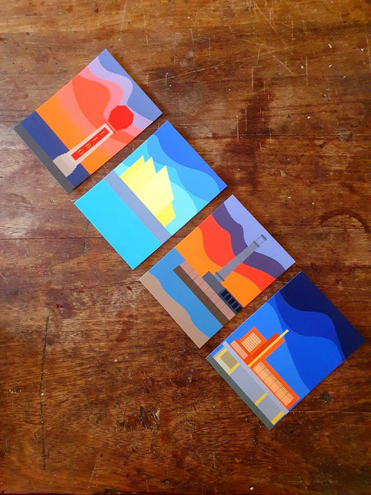 Margate postcard set